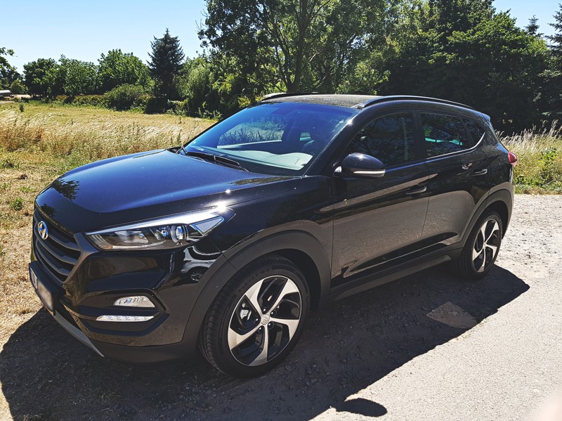 Mein Tucson 1.6 T-GDI - Panoramadach - 19 Zoll - EU Reimport aus Belgien
